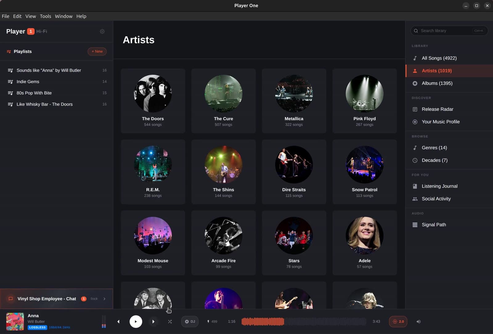 Player 1 Social Music Platform