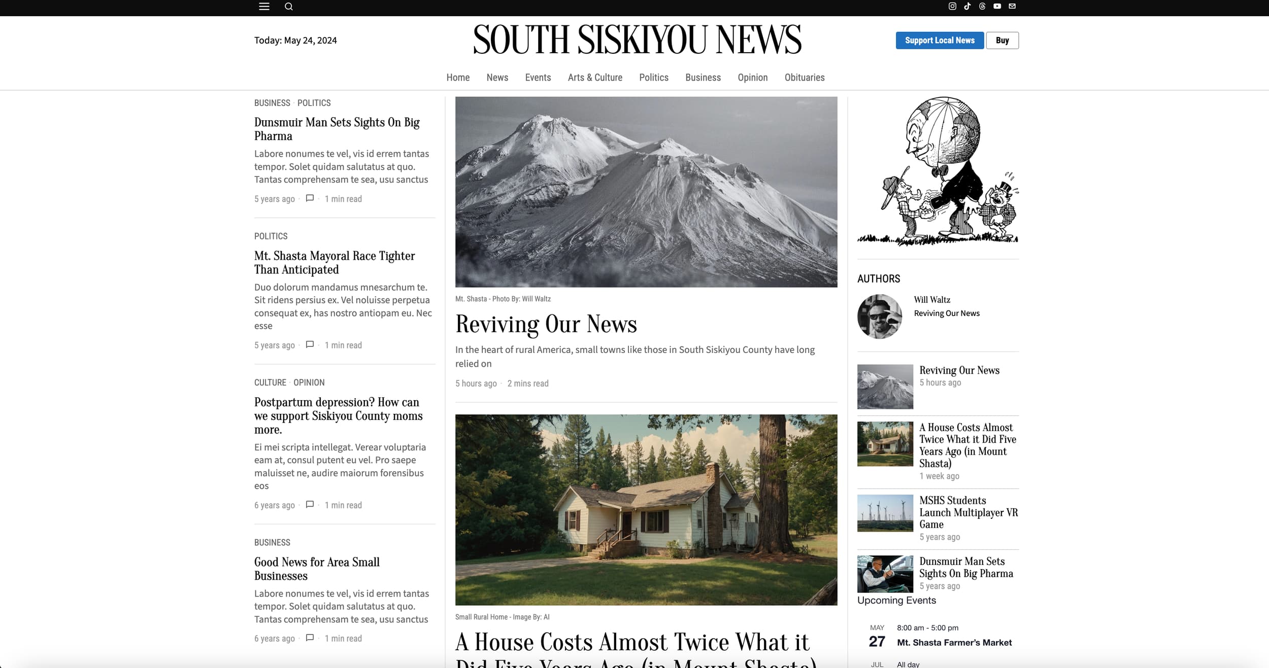 South Siskiyou News
